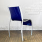 カルテル Kartell FPE chair スタッキングチェア ダイニングチェア アルミ ポリプロピレン ブルー ロンアラッド イタリアモダン 廃番 ◎