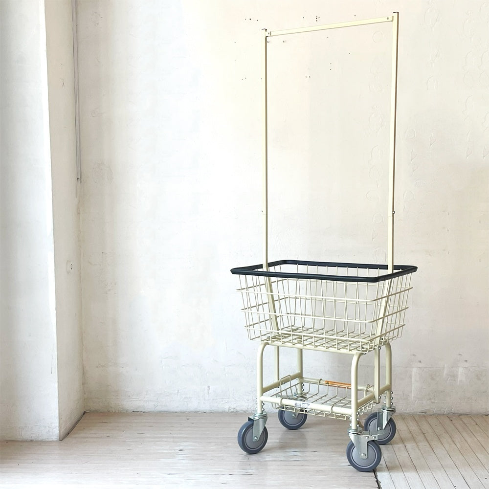 ダルトン DULTON ランドリー カート ウィズ ポール ラック LAUNDRY CART WITH POLE RACK インダストリアルデザイン ★