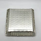 クリストフル CHRISTOFLE コレクション ガリア COLLECTION GALLIA ブレッド バスケット Bread Basket スクエア 編み込み シルバー 銀メッキ W23.5cm フランス B ●