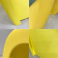 ヴィトラ vitra パントンチェア ダイニングチェア スタッキングチェア イエロー ヴェルナー・パントン Panton ミッドセンチュリー スペースエイジ B ◎