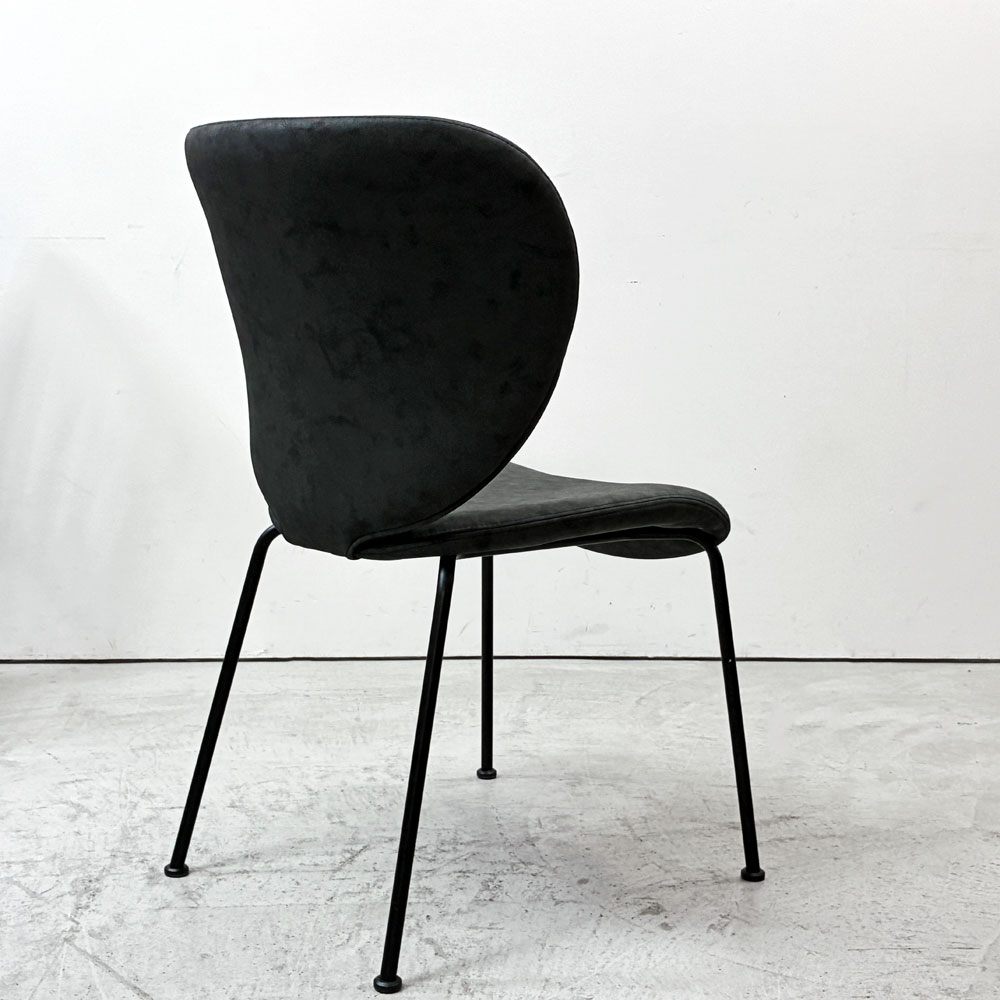 モーダエンカーサ moda en casa コブラチェア COBRA chair ダイニングチェア スモーク ナノファイバー ファブリック モダンデザイン A ●