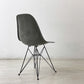 ハーマンミラー Herman Miller サイドシェルチェア FRP エレファントハイドグレー ヒル hille社製造 エッフェルベース C&Rイームズ 1960年代 ビンテージ ●