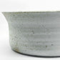壷田和宏・亜矢 白磁 大鉢 Φ22.5x10cm 現代作家 ●