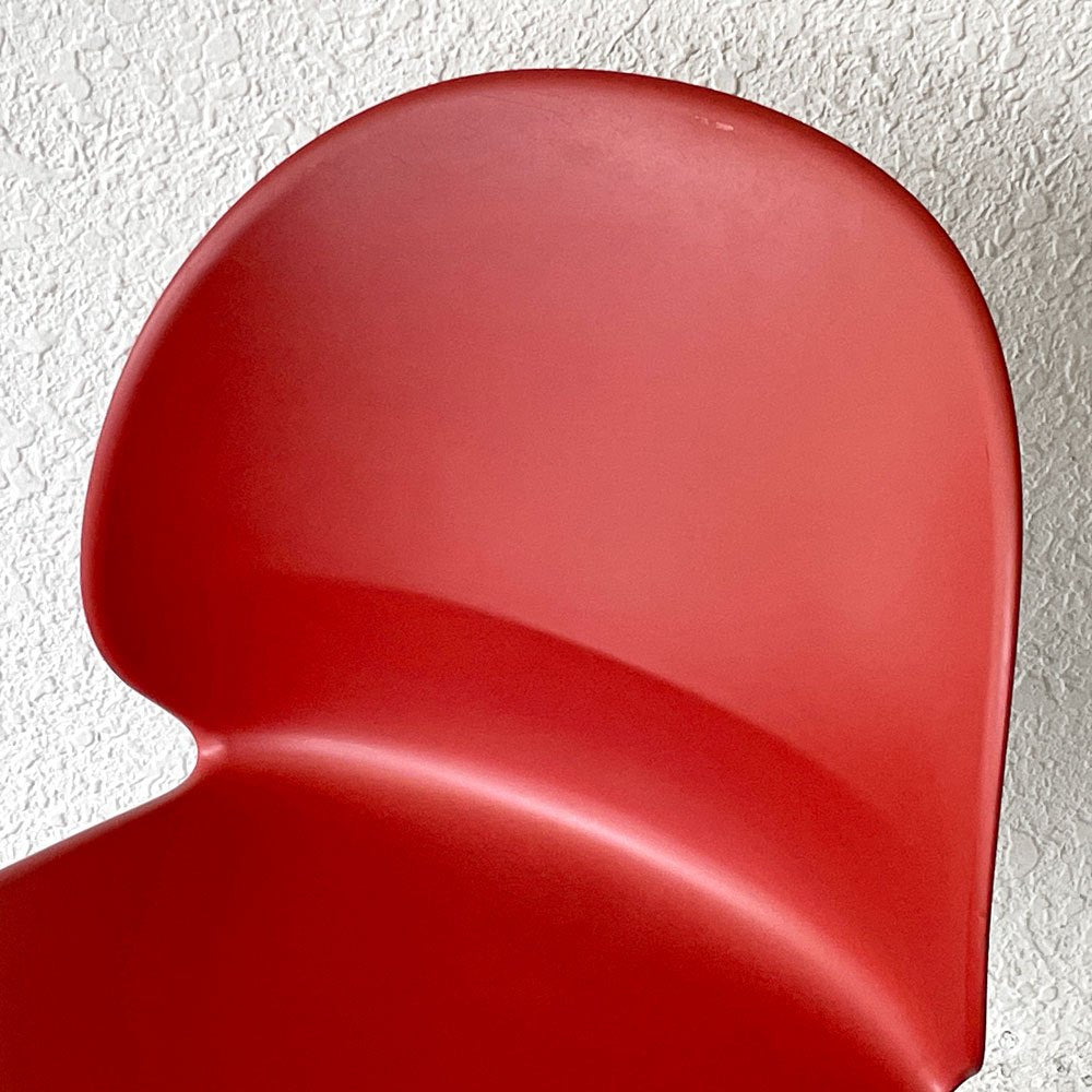 フリッツハンセン Fritz Hansen エヌゼロツー N02 リサイクルチェア キャスターチェア デスクチェア ダークレッド 佐藤オオキ nendo 参考定価￥91,080- ◇