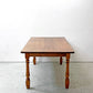 ノックオンウッド Knock on wood コロニアルシリーズ ダイニングテーブル W160cm ウォールナット無垢材 アーリーアメリカン クラシカルデザイン 特注 オーダー仕様 ●