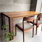 アール・テック R-TEC イージー ダイニングテーブル Easy Dining Table ウォールナット無垢材 モダンデザイン 国産 大川家具 ♪