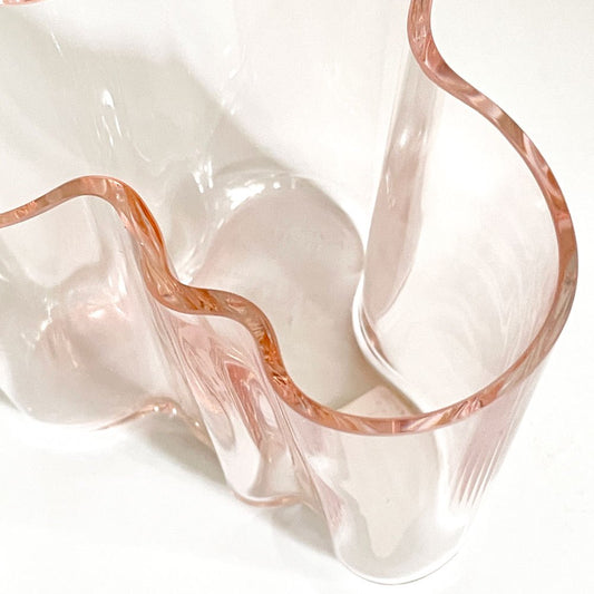 イッタラ iittala アルヴァ・アアルトコレクション Alvar Aalto Collection ベース H95mm サーモンピンク 日本限定 アルヴァ・アアルト生誕120周年記念 北欧雑貨 ■