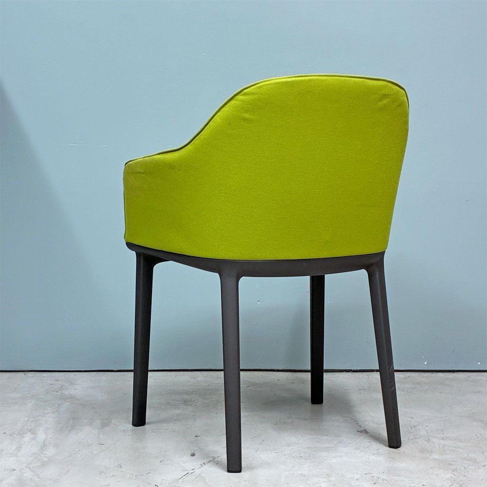 ヴィトラ Vitra ソフトシェル SOFTSHELL アームチェア 4レッグベース ロナン＆エルワン・ブルレック グリーン 現状品 ◎