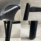 天童木工 TENDO インパラチェア Impala Chair ダイニングチェア ブラック レザー 本革 佐々木敏光 ジャパニーズミッドセンチュリーモダン D  ♪