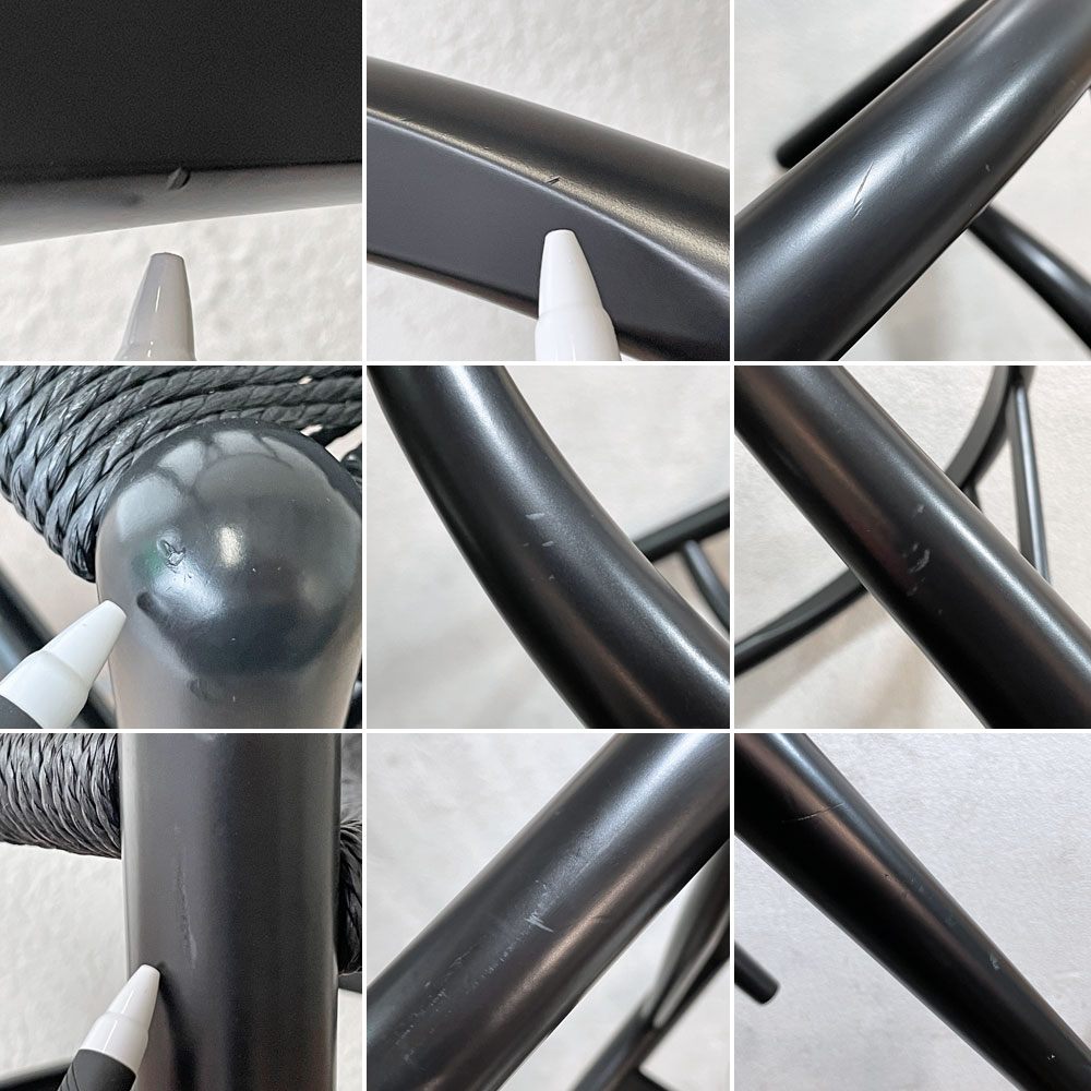 カールハンセン＆サン Carl Hansen & Son CH24 Yチェア ブラックラッカー × ブラックペーパーコード ハンス・J・ウェグナー ビーチ材 A ◇