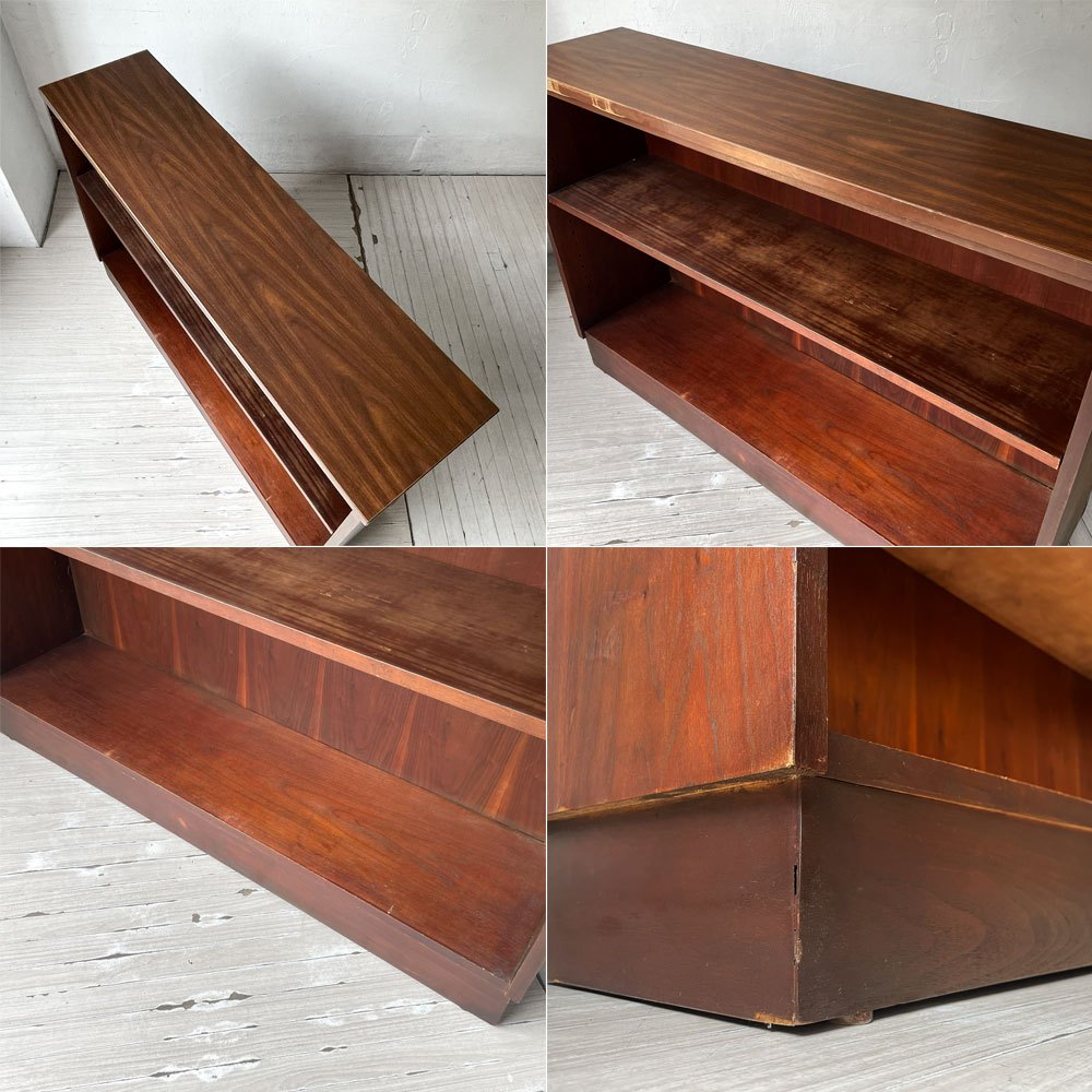 バートンファニチャー BARTON FURNITURE ブックケース シェルフ 2段 ビンテージ ★