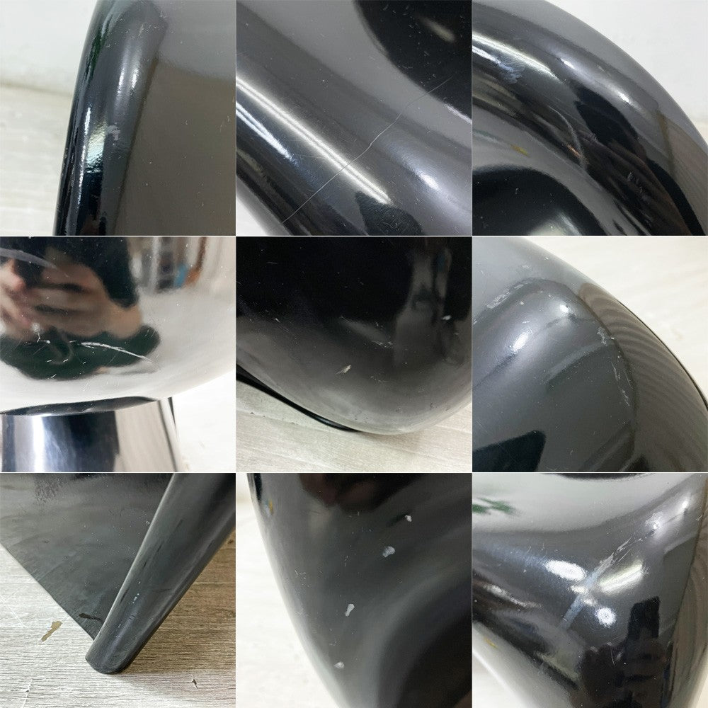 ヴィトラ vitra パントンチェア ビンテージ ヴェルナーパントン Verner Panton FRP製 1984年製 スペースエイジ ミッドセンチュリー B●
