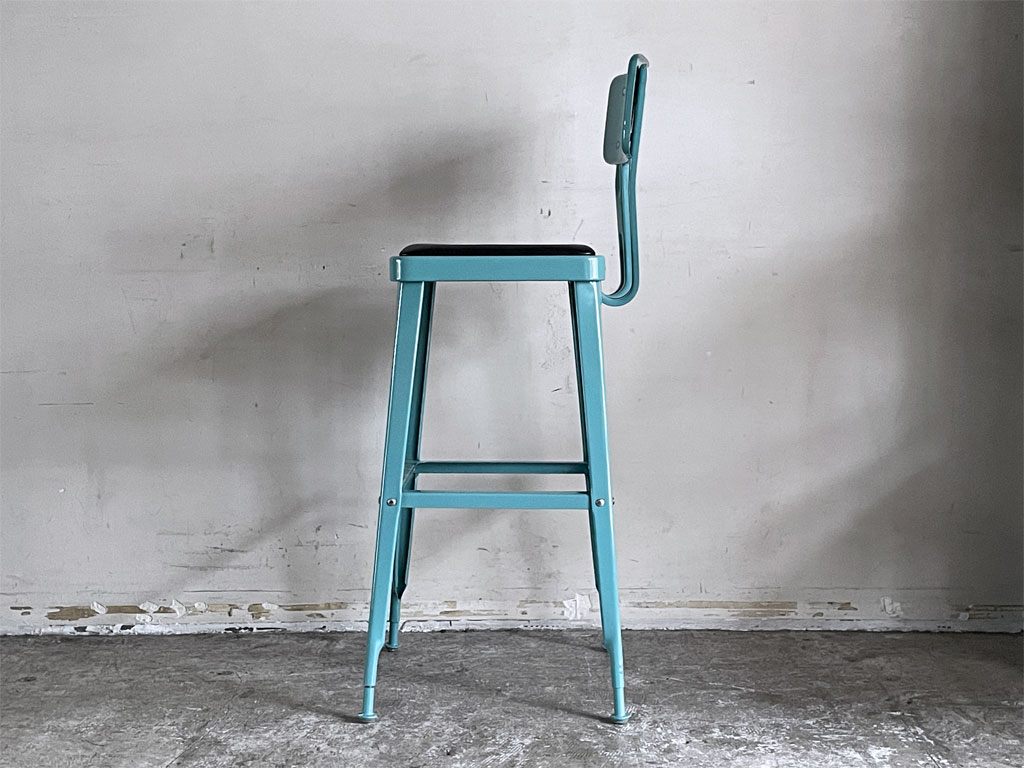 ダルトン DULTON スタンダードバーチェア Standard bar chair カウンターチェア グレーグリーン インダストリアル ■