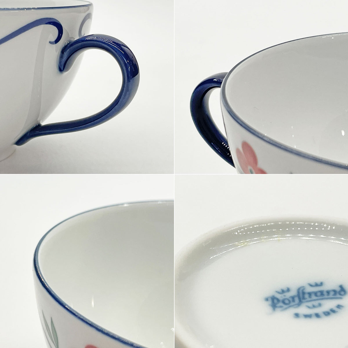 サンドボーン Sundborn カップ＆ソーサー C＆S トリオ スウェーデン 北欧食器 美品 ★
