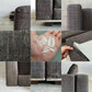 モーダエンカーサ moda en casa インカント incanto カウチソファ 左M+N & 右X+Y カバーリング生地 黒系ミックス色 参考価格～35万円 稀少廃番品 〓