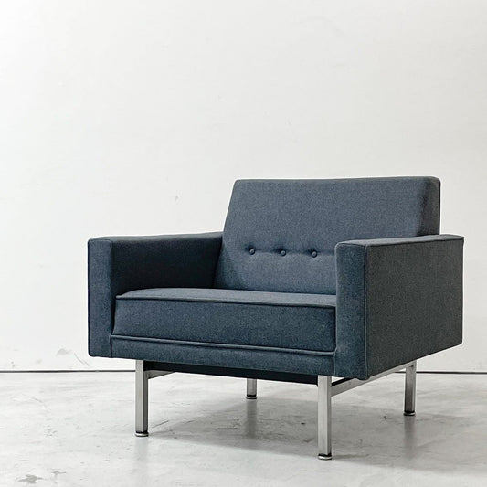 ハーマンミラー Herman Miller モジュラーシーティンググループ 1Pソファ ラウンジチェア ジョージ・ネルソン ビンテージ ミッドセンチュリーモダン ●