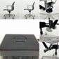ハーマンミラー Herman Miller イームズアルミナムグループチェア マネージメントチェア アルミバフベース ガス圧昇降仕様 5本脚キャスタータイプ 本革 イームズ B 〓
