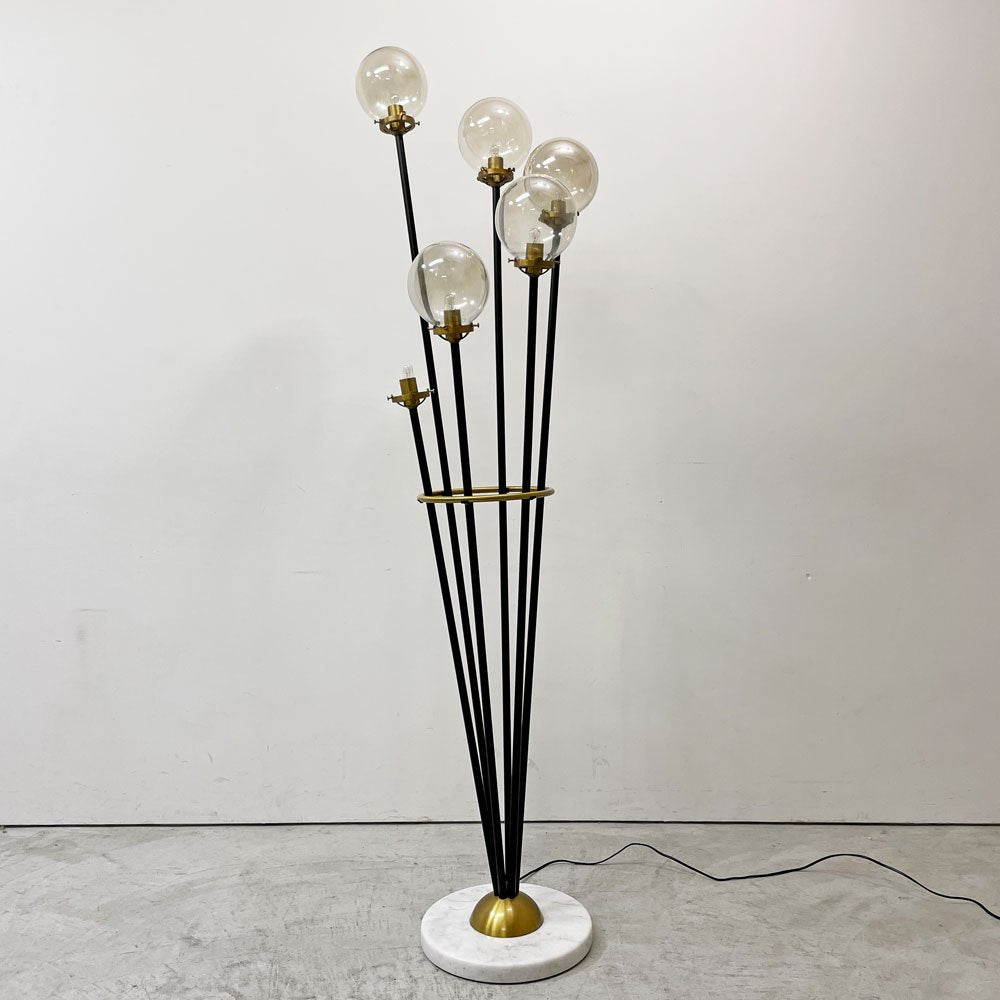 チェホマ chehoma フロアランプ Floor lamp Artifice フロアライト 6灯 マーブルベース クラシカルモダン ベルギー ●