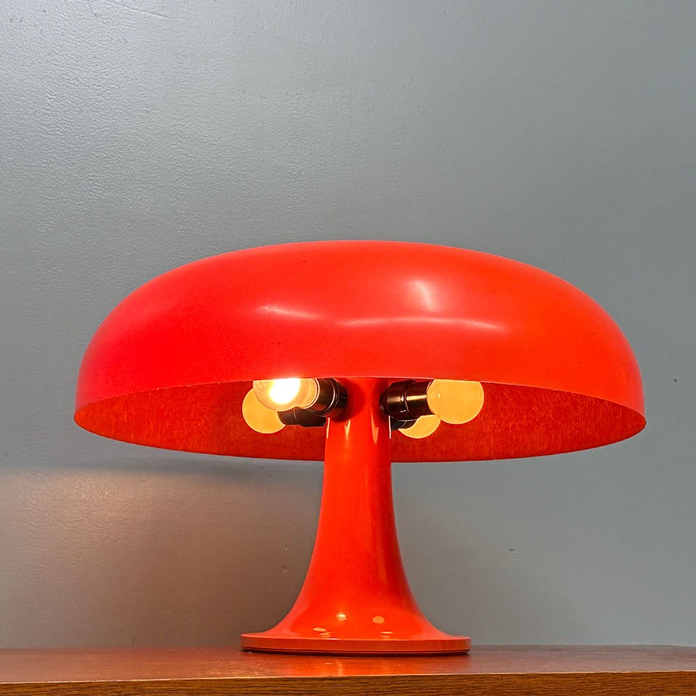 アルテミデ Artemide ネッソ Nesso テーブルランプ オレンジ ミッドセンチュリー MoMA パーマネントコレクション ビンテージ ◎