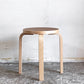 アルテック Artek スツール E60 Stool リノリウムカラー ブランデー13 4本脚 アルヴァ・アアルト Alvar Aalto スコープ別注 ■