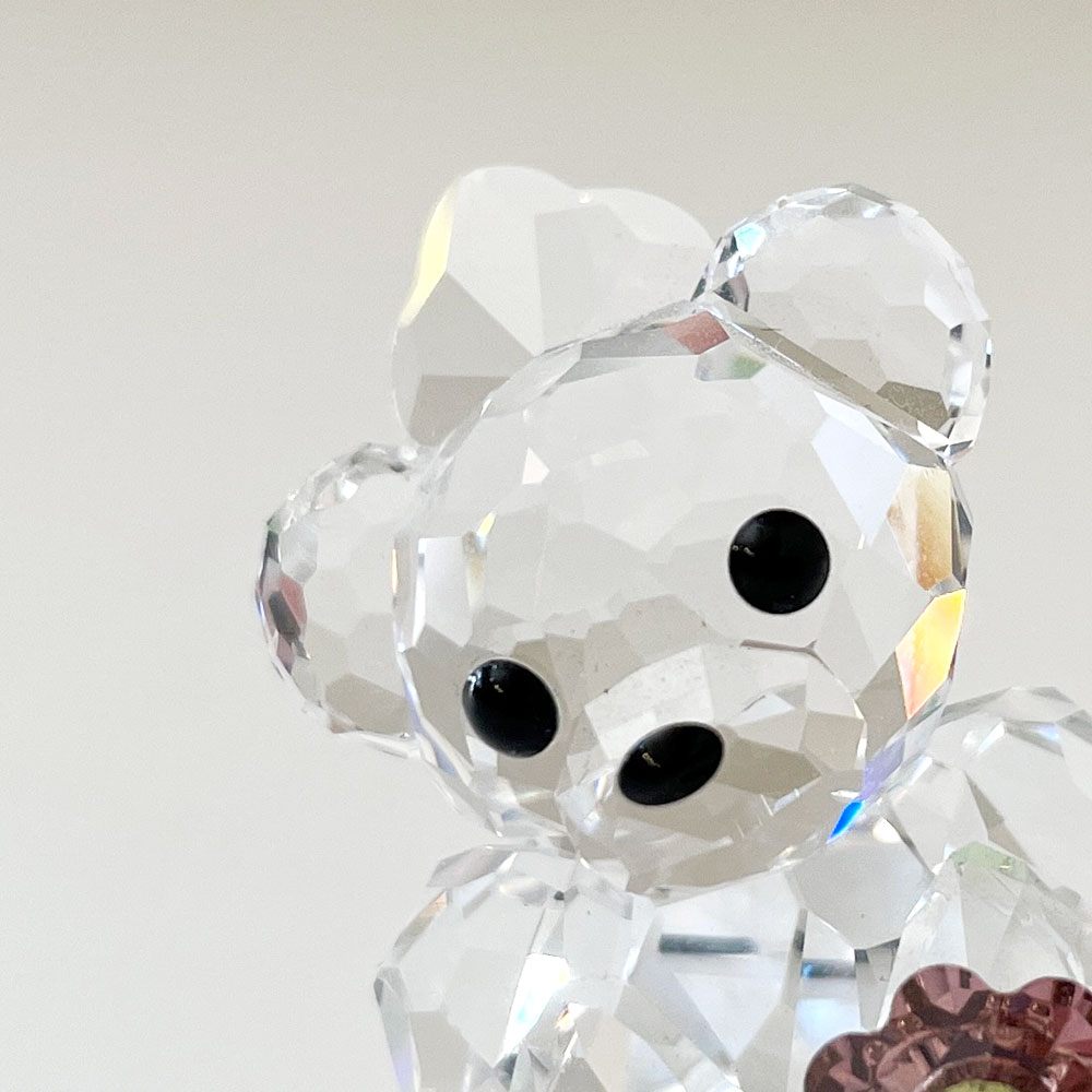 スワロフスキー SWAROVSKI クリスベア Kris Bear あなたとわたし you and I クリスタルオブジェ 2体セット 箱付 廃番 ◎