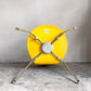 フリッツハンセン Fritz Hansen アントチェア ANT CHAIR 4本脚 イエロー ラッカー仕上げ 2002年製 アルネ・ヤコブセン デンマーク 北欧家具 ■