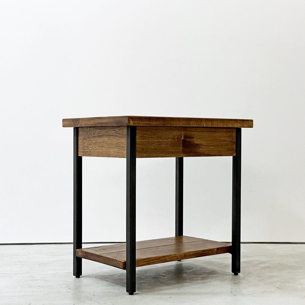 アクメファニチャー ACME Furniture グランビュー エンドテーブル GRANDVIEW END TABLE サイドテーブル ナイトテーブル オーク無垢材 インダストリアルデザイン ●
