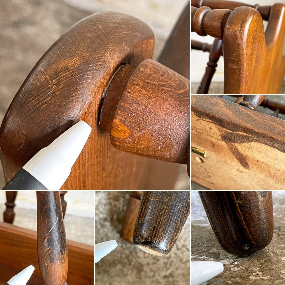 飛騨産業 HIDA 飛騨家具 キツツキマーク マガジンラック ビンテージ 昭和レトロ ■