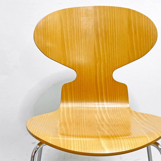 フリッツハンセン Fritz Hansen 3101 アリンコチェア アントチェア 4本脚 ナチュラルビーチ ラッカー仕上げ アルネ・ヤコブセン C ●