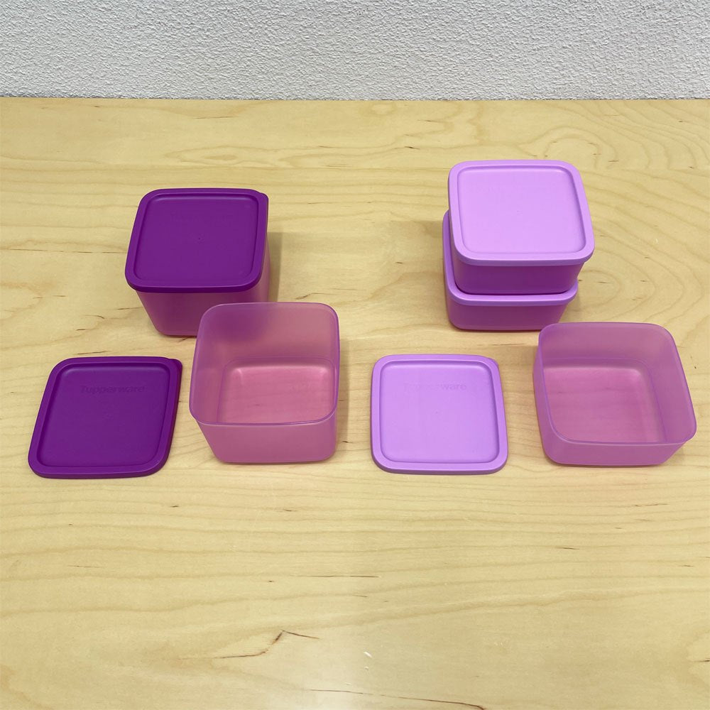 タッパーウェア Tupperware パーフェクトキット 計21個 45ピースセット 保存容器 アメリカ 未使用品 〓