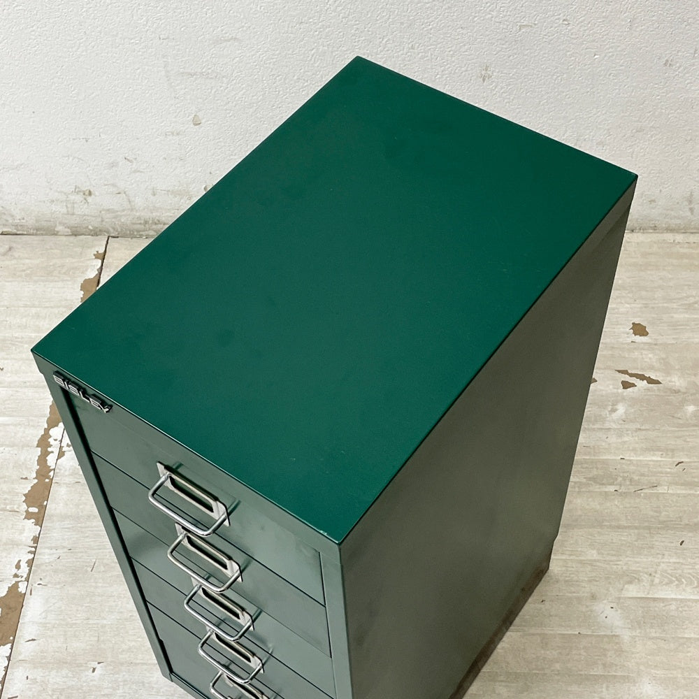 ビスレー BISLEY ベーシック BASICシリーズ 29/6 A4 キャビネット 6段 デスクキャビネット オフィス家具 ロングベース 英国 ●