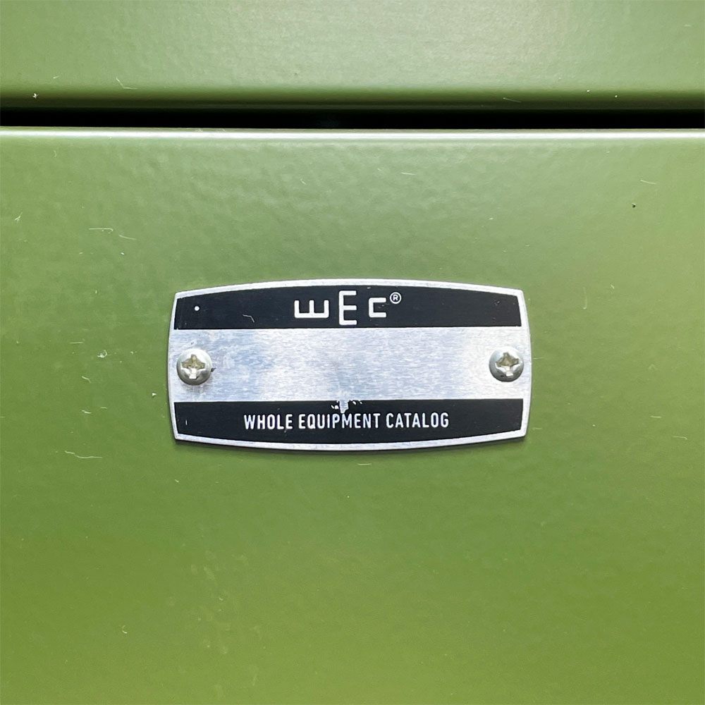 WHOLE EQUIPMENT CATALOG ジェネラルスチールロッカー シングル カーキ スチールキャビネット インダストリアル 店舗什器 廃番 B ●