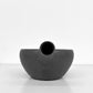正島克哉 Katsuya Shoujima 片手土鍋 中 黒 全幅16cm 直火可 工房正島 現代作家 B ◎