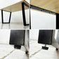 かなでもの KANADEMONO ザ・テーブル THE TABLE デスク W140xD80cm ラバーウッド スクエア脚 ●