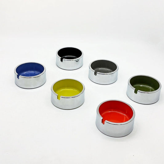 マーシャン MARTIAN タワー アッシュトレイ TOWER ASH TRAY ミニ灰皿 6点セット ビンテージ 剣持勇 箱付 ●