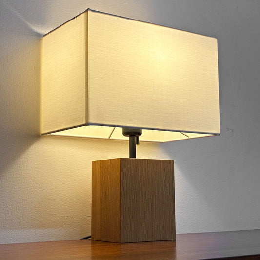 無印良品 MUJI スタンドライト用オーク材スタンド + シェード テーブルランプ MJ-SOSA ナチュラルモダン ◎