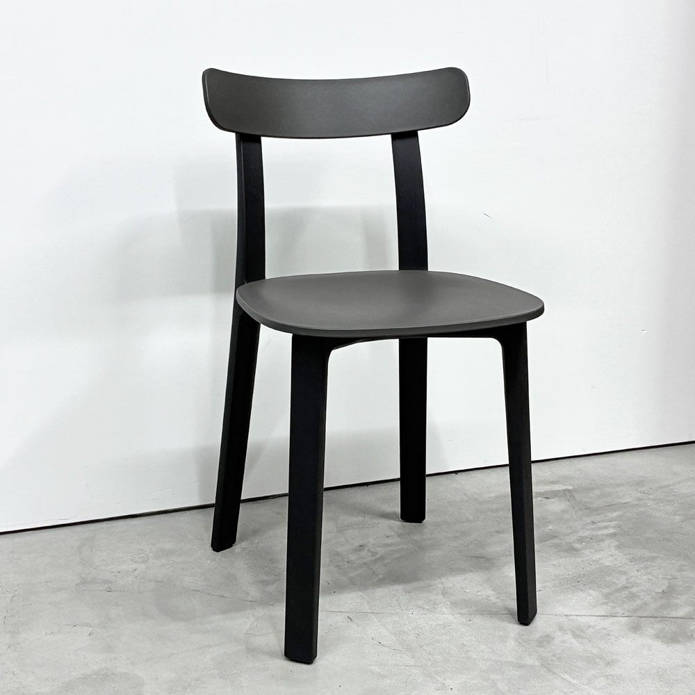 ヴィトラ Vitra オールプラスチック チェア All Plastic Chair APC ジャスパー モリソン Jasper Ｍorrison グラファイトグレー スイス ◎