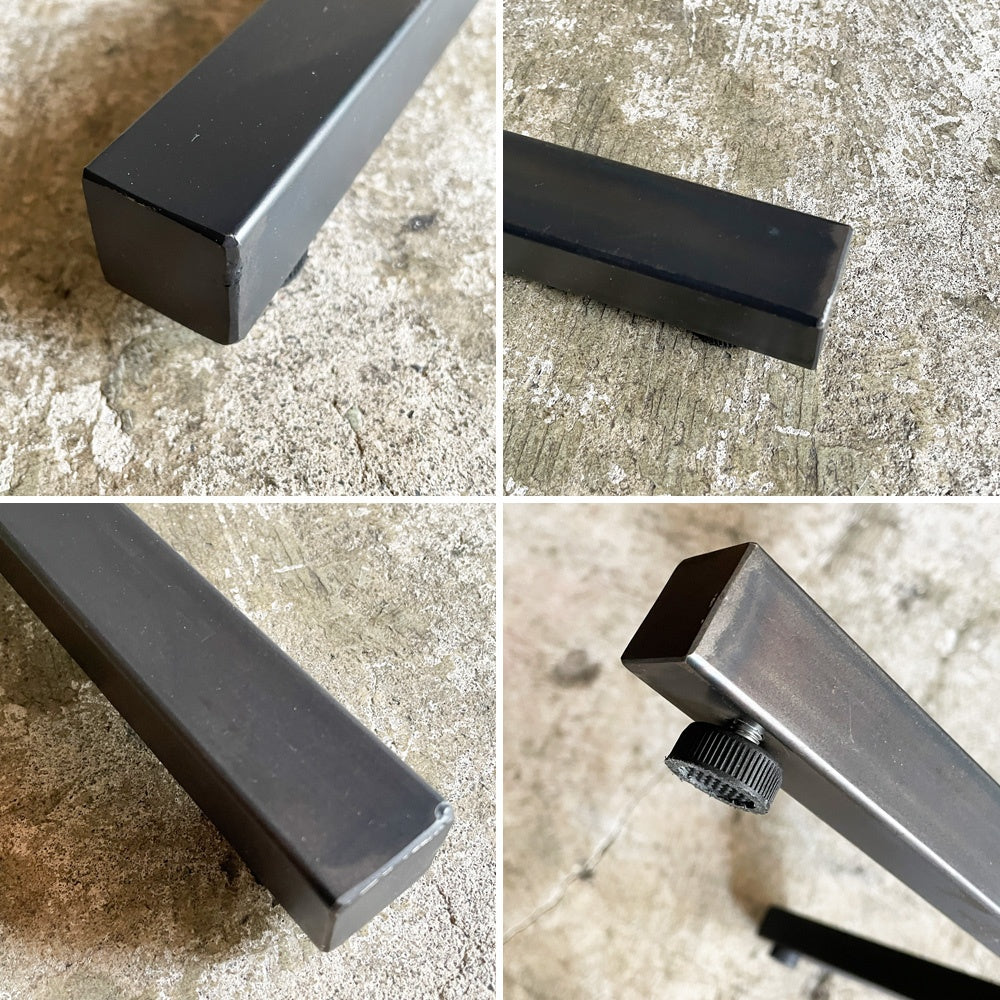 アクメファニチャー ACME Furniture グランビュー GRANDVIEW カフェテーブル オーク無垢材 スチール スクエア天板 W65cm ■