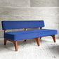 イデー IDEE ソリッドベンチ SOLID BENCH ソファ 2人掛けソファ 長椅子 W150cm ネイビーカラー アッシュ材フレーム アントンブラウン 参考価格￥199,900- ♪