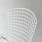 ノル Knoll 420 サイドチェア ワイヤーチェア ハリー・ベルトイア Harry Bertoia ホワイト ミッドセンチュリー 名作椅子 ◇