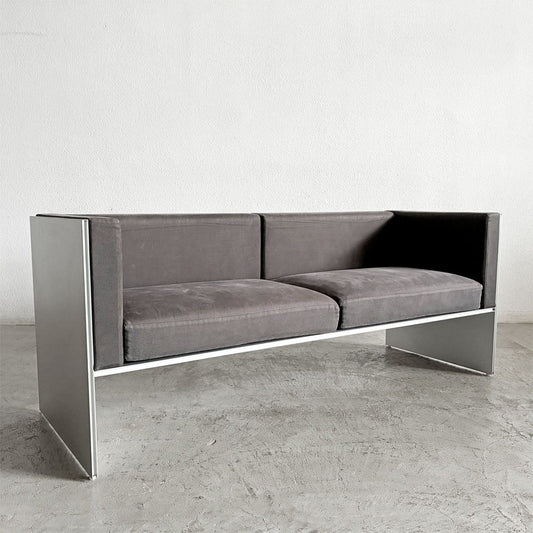 カッシーナイクスシー Cassina ixc. エアーフレーム AIR FRAME 30073 ミッドソファ MID SOFA 3人掛け W166cm グレー系 ファブリック デヴィッド・チッパーフィールド 〓