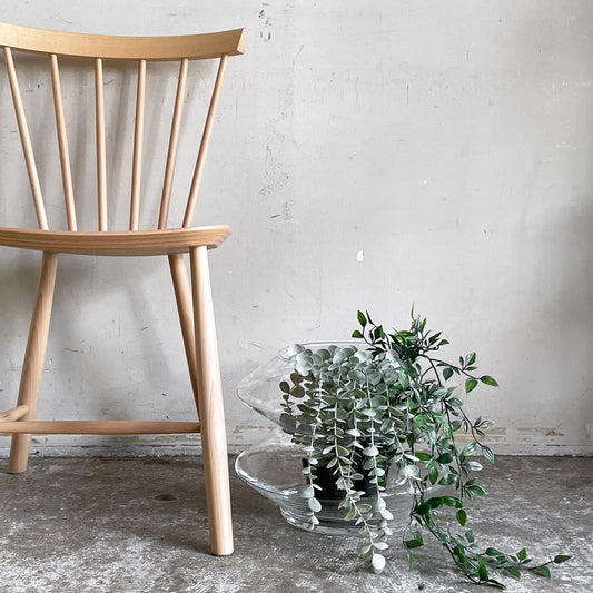 ザ・コンランショップ THE CONRAN SHOP フラワーベース 花瓶 金魚鉢 ガラスベース モダンデザイン ■