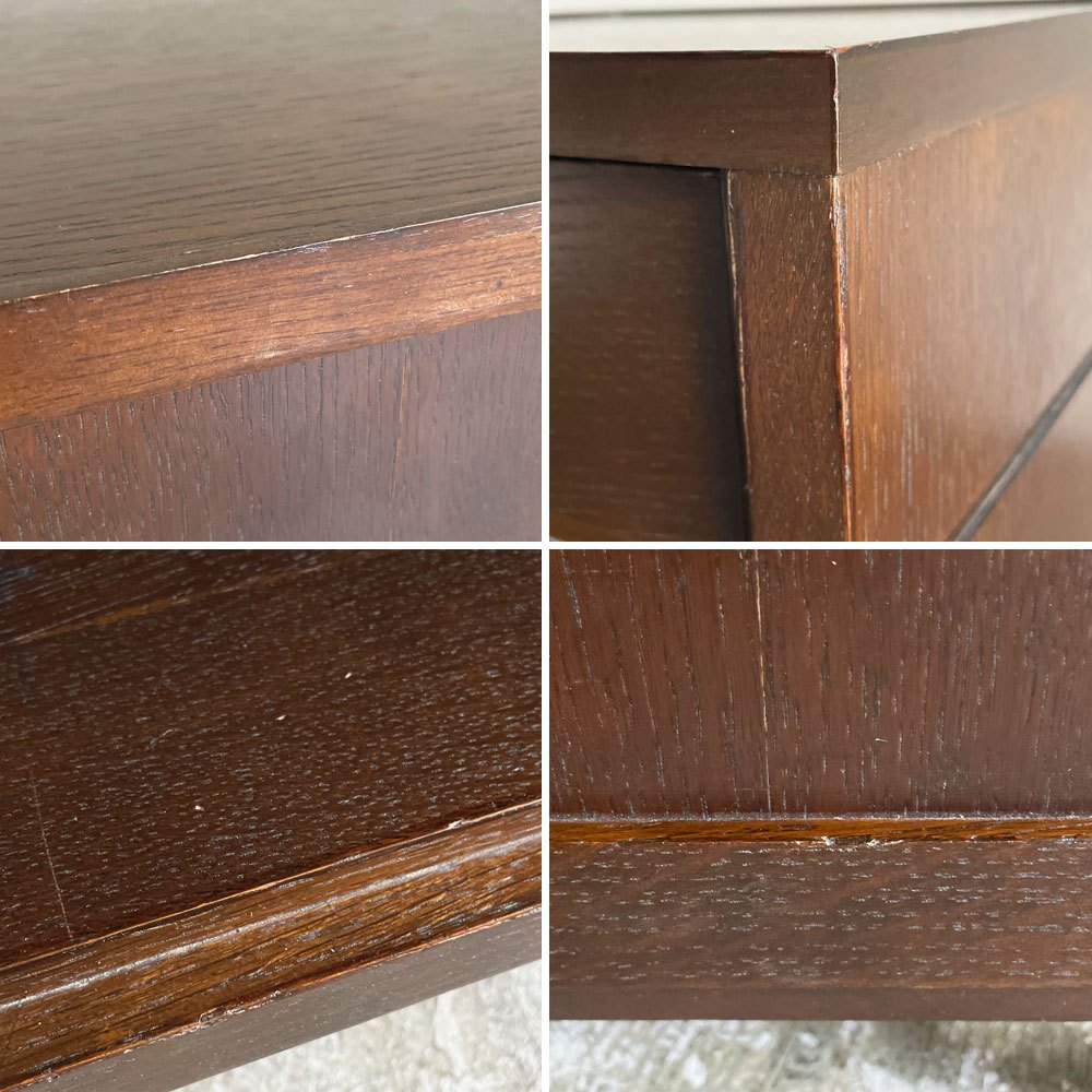エーフラット a.flat サイドテーブル Side table v01 ナイトキャビネット サイドキャビネット アッシュ材 ブラウン H48cm 定価￥28,050- ■
