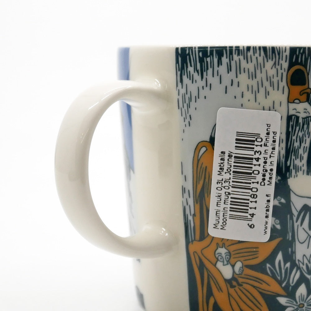 アラビア ARABIA ムーミンマグ MOOMIN ジャーニー フィンエアー100周年記念 2023年 フィンランド 北欧食器 箱付き ●