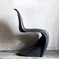 ヴィトラ vitra パントンチェア ダイニングチェア スタッキングチェア ディープブラック ヴェルナー・パントン Panton ミッドセンチュリー スペースエイジ ■