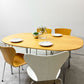 フリッツハンセン Fritz Hansen スーパー楕円 Bテーブル ダイニングテーブル B612 ビーチ材  ナチュラル ピート・ヘイン アルネ・ヤコブセン デンマーク 北欧家具 参考定価￥356,180～ ●