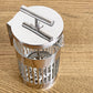 アレッシー ALESSI 9094 プレスフィルターコーヒーメーカー press filter coffee maker 8カップ用 コーヒーポット ティーポット ステンレス 耐熱ガラス アルド・ロッシ Aldo Rossi イタリアンモダン ■