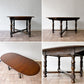 アーコール Ercol エクステンション ダイニングテーブル 伸長式 エルム材 ブラウンカラー UKビンテージ 英国家具 アンティーク 希少 ◇
