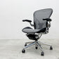ハーマンミラー Herman Miller アーロンチェア デスクチェア Bサイズ ポスチャーフィット ウェイブ ポリッシュドアルミベース ビル・スタンフ ＆ ドン・チャドウィック 〓