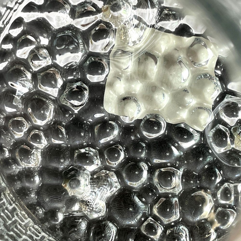 イッタラ iittala ウルティマツーレ Ultima thule ベース リサイクルエディション タピオ・ヴィルカラ Tapio Wirkkala フラワーベース 花瓶 ガラス H9.5cm フィンランド 北欧 定価22,000円 ◇